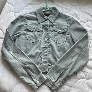 Blue corduroy jacket from PrettyLittleThing - Size 8